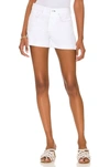Rag & Bone Rosa White Denim Shorts In White
