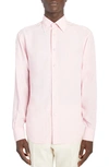 TOM FORD FLUID FIT LYOCELL & SILK BUTTON-UP SHIRT