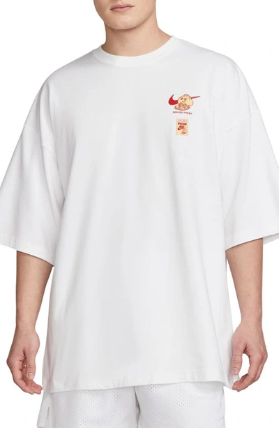 Nike Men's  Sportswear Oversized T-shirt In White