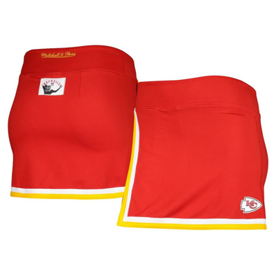 Mitchell & Ness Women's  Red Kansas City Chiefs Skort