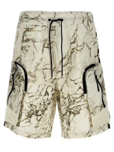 A-cold-wall* A Cold Wall Shorts Black In Marble_print