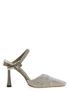 BENEDETTA BRUZZICHES OUT OF OFFICE PUMPS SILVER