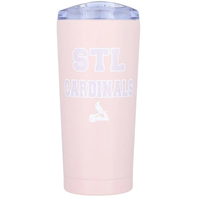 Logo Brands St. Louis Cardinals 20oz. Fashion Color Tumbler In Light Pink