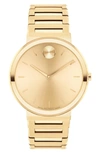 Movado Men's Bold Evolution Bracelet Watch In Yellow Gold