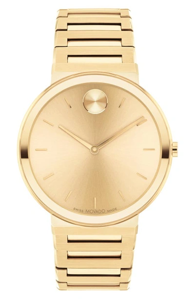 MOVADO HORIZON BRACELET WATCH, 40MM