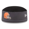 New Era Graphite Cleveland Browns Nfl Training Skully Cap In Graphite