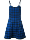 ALYX flared plaid dress,DRYCLEANONLY