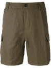 ERMANNO SCERVINO ERMANNO SCERVINO MULTI-POCKET CARGO SHORTS - GREEN,U307P651GDV12050019