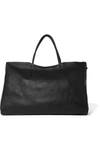 BALENCIAGA CITY BLACKOUT XL PERFORATED LEATHER TOTE