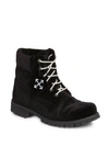 OFF-WHITE Men's Timberland Leather Lace-up Boots