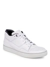 LANVIN Mid Top Sneakers