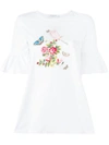 VIVETTA Embroidered T-shirt,MACHINEWASH