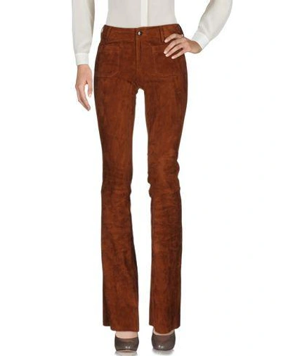 Drome Casual Trousers In Brown