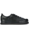EMPORIO ARMANI hole-punch detail sneakers,X3X03311915338