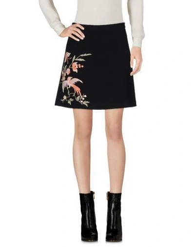 Vivetta Mini Skirt In Black