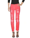 BLUMARINE Denim pants,42583649UN 2