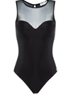 BRIGITTE SHEER PANEL PRINCESA SWIMSUIT,20095411409653