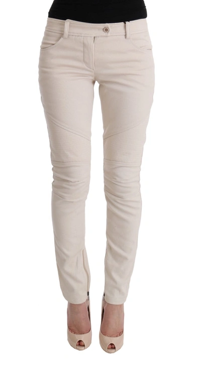 Ermanno Scervino Women   Slim Fit Casual Jeans In White