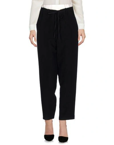 Y's Casual Trousers In Black