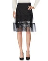 KOLOR KNEE LENGTH SKIRT,35326158BU 4