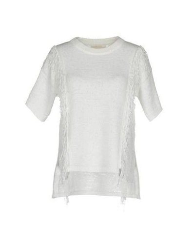 Michael Michael Kors Jumpers In White