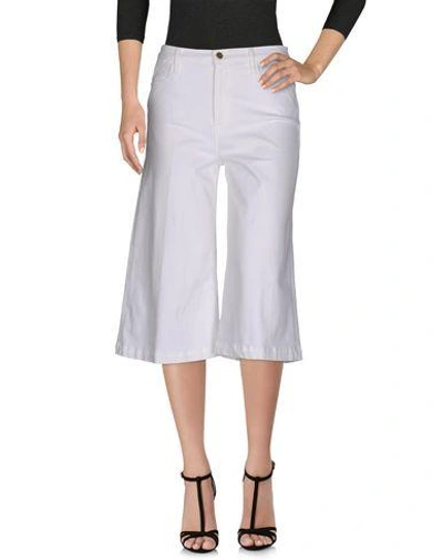 Frame Denim Trousers In White