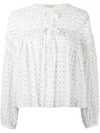 ULLA JOHNSON Fabienne blouse,HANDWASH
