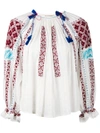 ULLA JOHNSON Mila embroidered blouse,SP17023612074645