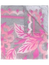 ARMANI COLLEZIONI patterned scarf,6952047P72912080004