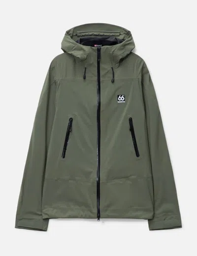 66°north Snaefell Shell Jacket In Green