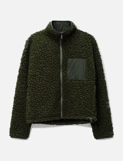 66°north Varmahlíð Shearling Fleece Jacket In Green