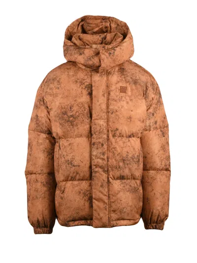 66 North Dyngia Down Jacket - Orange In Brown