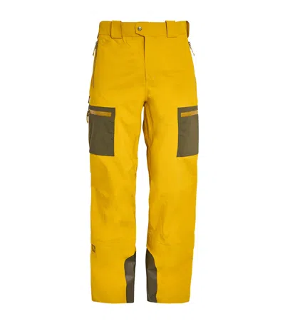 66 North Gore-tex Tröllaskagi Trousers In Yellow