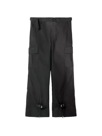66 North Hamrar Buckle-detail Cargo Pants In Black