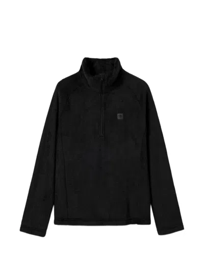 66 North Hrannar Quarter-zip Sweater In Black