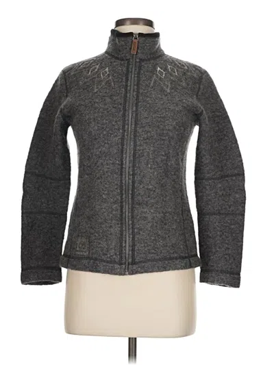 Pre-owned 66 North Jacket In Gray