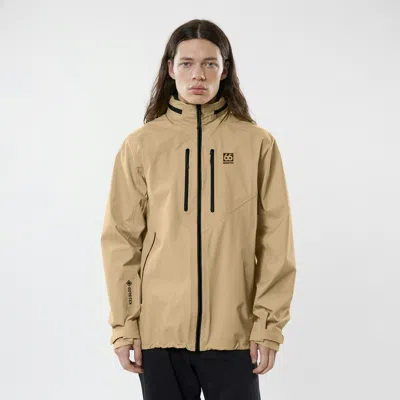 66 North Men's Ljósufjöll Jackets & Coats In Brown Birch Bolete
