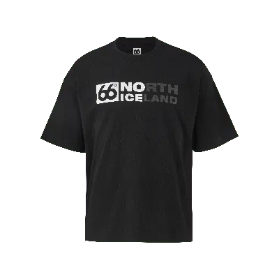 66 North Men's No Ice T-shirt Tops & Vests In Black 