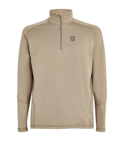 66 North Quarter-zip Grettir Sweatshirt In Beige