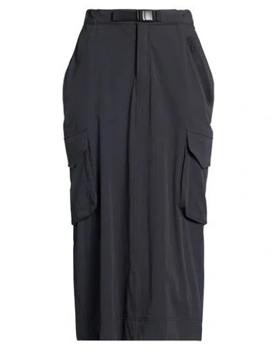 66 North 66° North Woman Midi Skirt Black Size M Polyamide, Elastane In Multi