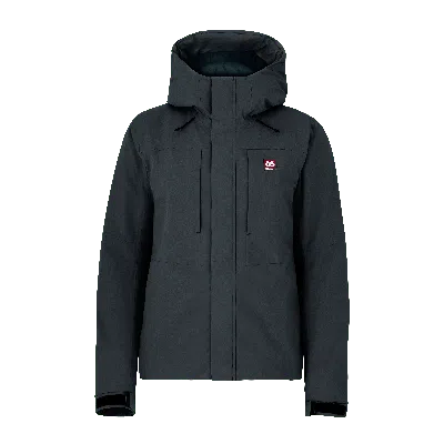 66 North Women's Skálafell Jackets & Coats In Charcoal 