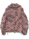 66 North X Charlie Constantinou Quilted Jacket In Red