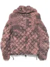 66 North X Charlie Constantinou Quilted Jacket In Red