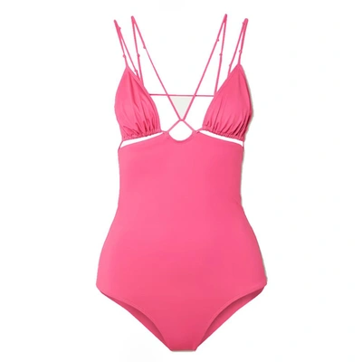 Pre-owned Jacquemus Pila Cutout Recycled Swimsuit In Default Title