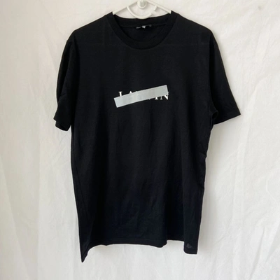 Pre-owned Lanvin Black T Shirt In Default Title