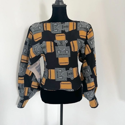 Pre-owned Louis Vuitton Knit Printed Sweater In Default Title