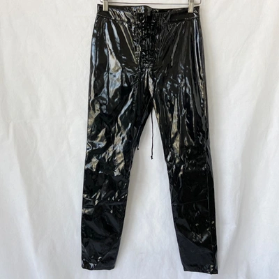 Pre-owned Ben Taverniti Unravel Project Unravel Project Lace-up Cropped Trousers In Default Title