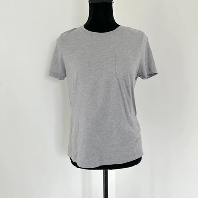 Pre-owned Valentino Grey T Shirt With Print On The Back In Default Title