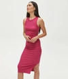 Michael Stars Wren Midi Dress In Peridot