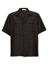 Valentino Toile Iconographe Short-sleeve Shirt In Brown